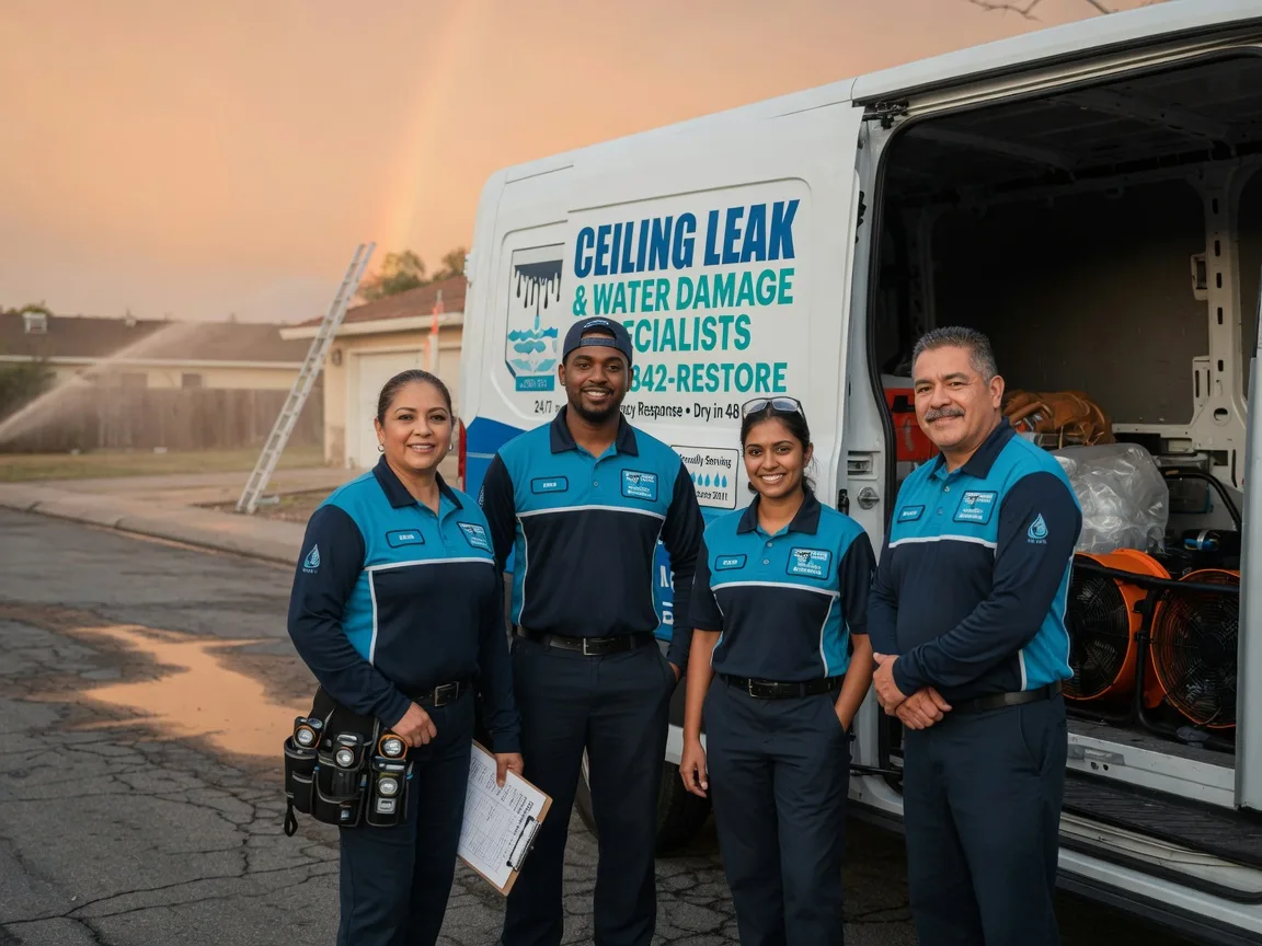 Ceiling Leak Cleanup company in Oregon